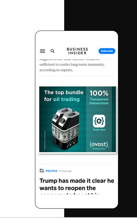 Evest, campaign creative