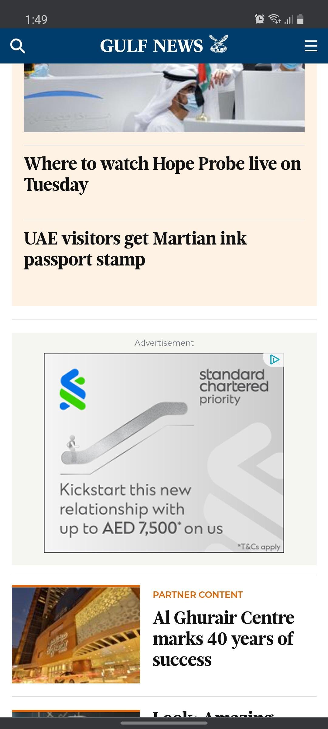 Standard Chartered Bank, campaign creative